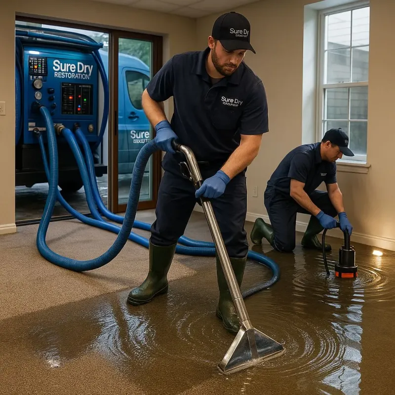 Water Extraction and Removal process in Boston Heights, OH